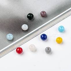 Undurchsichtige einfarbige Glasperlen&nbsp;EGLA-X0006-01D-4mm
