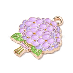 Pendentifs d'émail en alliage&nbsp;ENAM-I089-02G-08