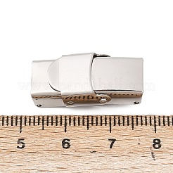 Anlaufgeschützte Uhrenarmbandverschlüsse aus Edelstahl 201&nbsp;STAS-K173-01B
