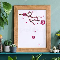 Modelli di stencil per pittura da disegno riutilizzabili in plastica&nbsp;DIY-WH0172-307
