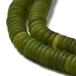 Natürliche chinesische Jadeperlenstränge aus dem Süden&nbsp;G-P575-B49-6x1mm