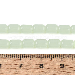 Fili di perline giada di vetro imitato&nbsp;GLAA-T028-14J-03