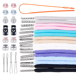 16 Stück Ersatz-Kordelzüge aus Polyester und Baumwolle in 8 Farben&nbsp;FIND-TA0009-43