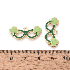 Emaille-Anhänger aus Legierung zum St. Patrick's Day&nbsp;ENAM-T024-44A-G