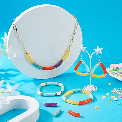 Kit per la creazione di braccialetti elastici fai da te&nbsp;DIY-CD0001-48