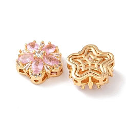 Perles de zircone cubique micro pave en Laiton&nbsp;KK-A284-19G-03