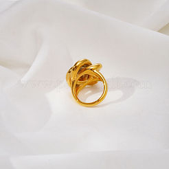 Anillos de acero inoxidable 304 con espiral geométrica&nbsp;PQ1918-1