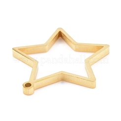 Colgantes con bisel trasero abierto de acero inoxidable 304 con revestimiento iónico (IP)&nbsp;X-STAS-K208-11G