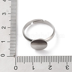 Anlaufgeschützte Padringfassungen aus Edelstahl 304&nbsp;STAS-K278-11C-P