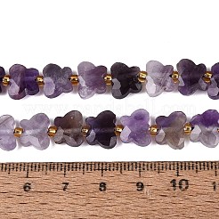 Chapelets de perles en améthyste naturelle&nbsp;G-N371-10A-04