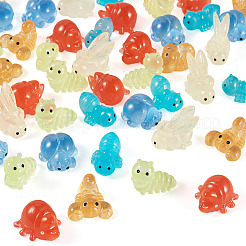 48 figurine lumineuse en résine à 6 styles&nbsp;DJEW-TA0001-42