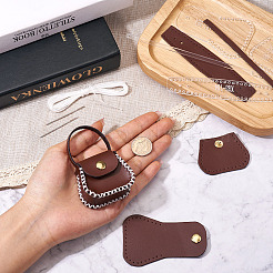 Kit fai da te per mini portamonete in pelle&nbsp;DIY-TA0004-90B
