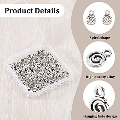 150 pz charms in lega stile tibetano&nbsp;FIND-SC0023-44