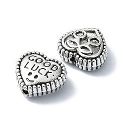Tibetischer stil legierung perlen&nbsp;TIBEB-F065-08AS-12