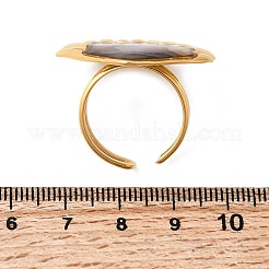 Verstellbare Manschettenringe aus Edelstahl 304&nbsp;RJEW-C149-01G