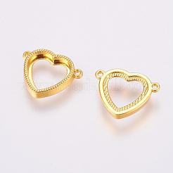 Connettore cabochon lega aperto indietro impostazioni&nbsp;PALLOY-P145-03G