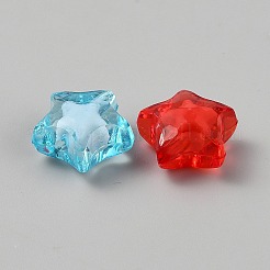 Perles en acrylique transparente&nbsp;TACR-WH0013-20A