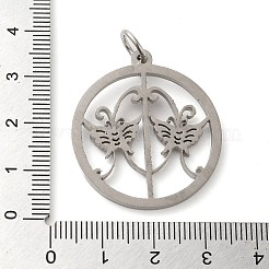 Anlaufgeschützte Anhänger aus 304er Edelstahl&nbsp;STAS-C086-05J-P