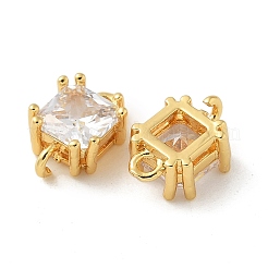 Pendentifs en laiton avec micro pavé de zircone cubique&nbsp;KK-R210-02G