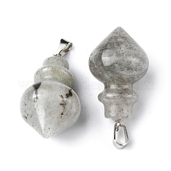 Natur Labradorit Anhänger&nbsp;G-G998-C03