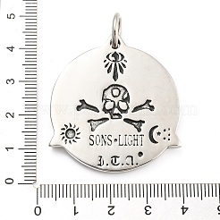 Anhänger aus chirurgischem Edelstahl 316l&nbsp;STAS-D012-05AS