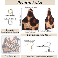 DIY-Sets zur Herstellung von Flaschenohrringen&nbsp;DIY-OC0009-83