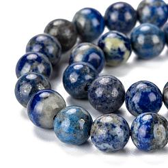 Natürliche Lapislazuli Perlenstränge&nbsp;G-G953-02-8mm
