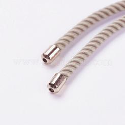 Nylon Twisted Cord Armband machen&nbsp;MAK-F018-06RG-RS