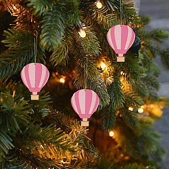 20 Stück Heißluftballon&nbsp;NJEW-SP0001-15