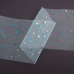 Rubans de maille déco à paillettes étoiles&nbsp;OCOR-P010-F07