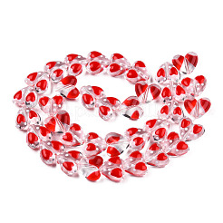 Fili di perline acriliche trasparenti&nbsp;ACRC-T011-05