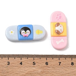 Cabochon in resina opaca a tema animali dei cartoni animati&nbsp;RE-E002-03