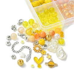 DIY-Sets zur Schmuckherstellung aus Emaille-Legierung&nbsp;DIY-FS0007-52