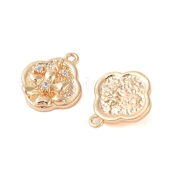 Ciondoli in ottone con vetro trasparente&nbsp;KK-N254-57G