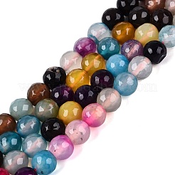 Chapelets de perles d'agate naturelle&nbsp;G-Q606-42A-04