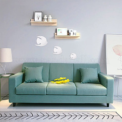 3 Satz 3 Fisch-Acrylspiegel-Wandaufkleber&nbsp;DIY-CF0001-02B