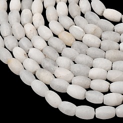 Natürliche weiße Jade perlen Stränge&nbsp;G-F591-19A