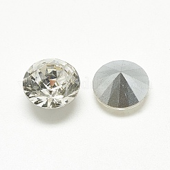 Torna a punta cabochon strass vetro&nbsp;RGLA-T111-12mm-001