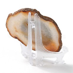 Ornement en pierre de tranche d'agate naturelle imprimée&nbsp;DJEW-M011-02E