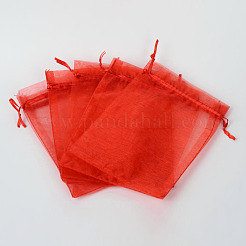 Organza-Geschenktüten mit Kordelzug&nbsp;OP-R016-13x18cm-01