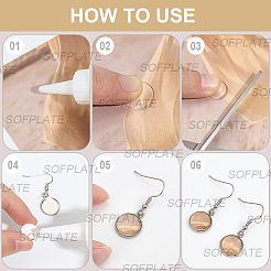 Kits de fabrication de boucles d'oreilles bricolage&nbsp;STAS-SP0001-97B