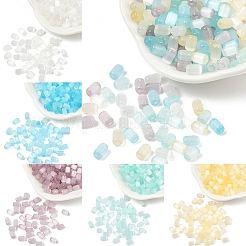 25 g 5 Farben GlasZylinderförmig Saatperlen&nbsp;SEED-YW0003-17