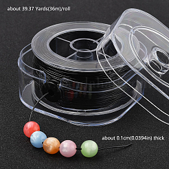 Filo di cristallo elastico tondo&nbsp;EW-YW0002-D02-05