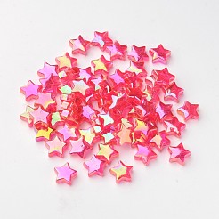 Umweltfreundliche transparente Acrylperlen&nbsp;X-PL556-7