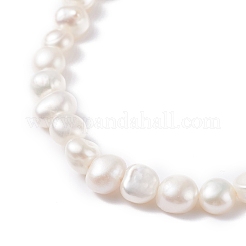 Collana di perle di perle naturali vintage per donna&nbsp;X-NJEW-JN03787-02