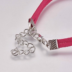 Herstellung von Wildlederarmbändern&nbsp;LS-MAK-WH0007-01B