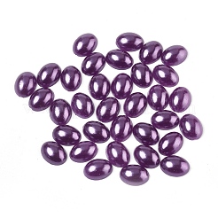 Cabochon in abs con imitazione plastica&nbsp;SACR-R755-8x6mm-Z47