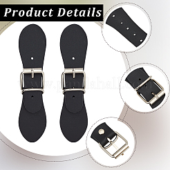 6 Schnalle aus Legierung und Kunstleder&nbsp;FIND-GF0008-96A
