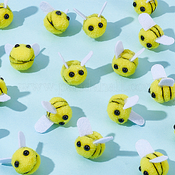 60 Stück Bienen-Pomponball aus Polyesterwolle&nbsp;DIY-CY0003-29