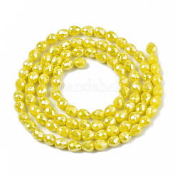 Opache perle di vetro fili&nbsp;X-EGLA-T008-16L